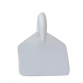 10 x White Sew on lacing / Shock cord Hooks